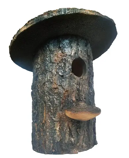 Скворечник пенополиуритановый "Желудь", желтый 