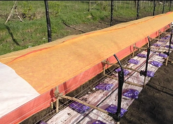 Агротекс двойная защита Красно-желтый 40, 3,0*100 м, рул