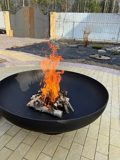 Костровая чаша «Глубокая ROUND» 900 мм