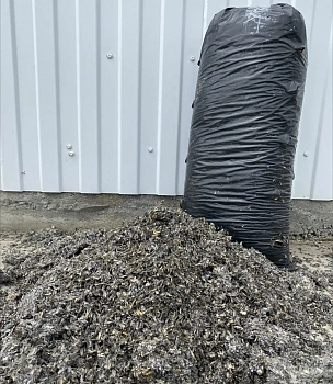 Грибной блок отработанный, 5-7 кг