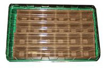 Минипарник для рассады (24 кв.горшочка 50*50 мм  + лоток + крышка), уп 