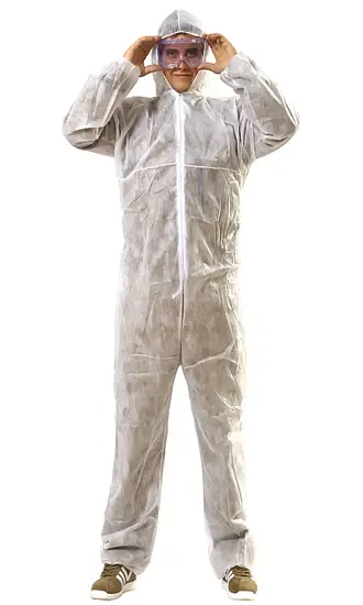 Костюм-комбинезон защитный, спанбонд 40 г/м²