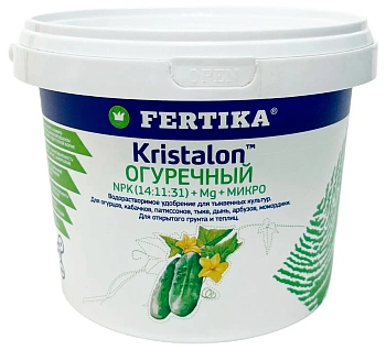 Фертика водорастворимое Кристалон Огуречный, контейнер 0,8 кг 