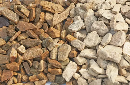 Каменная крошка Златолит желтый, 5-20 мм, 10 кг