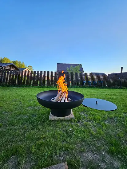 Костровая чаша «Глубокая ROUND» 900 мм