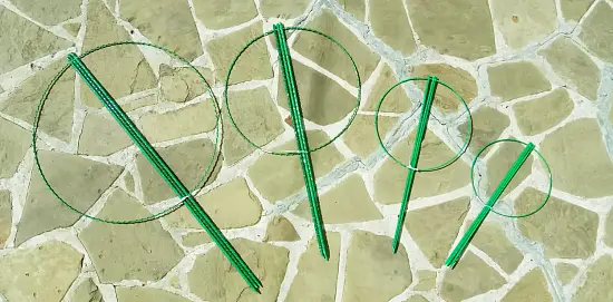 Опора для цветов (круглая), композитная,  h 50 * Ø 25 см, шт