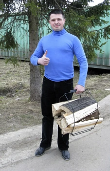 Переноска для дров, металл, шт