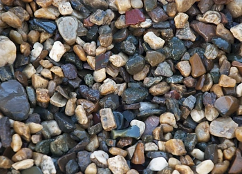 Каменная крошка "Речная галька цветная", 5-20 мм, 10 кг