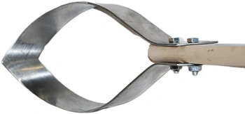 Плоскорез «Стриж» средний (нерж. сталь) с черенком, шт