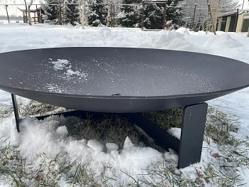 Костровая чаша «Сфера CROSS» 1000 мм