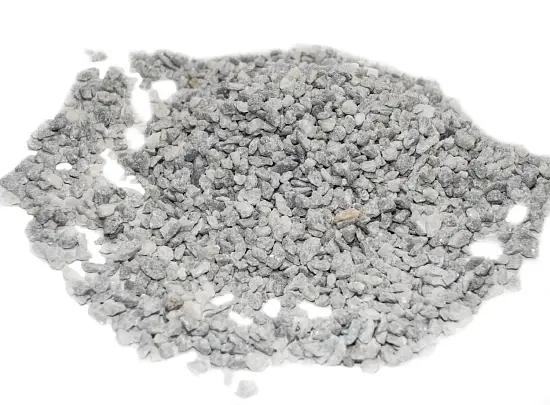 Щебень мраморный серый,  2-5 мм, 10 кг