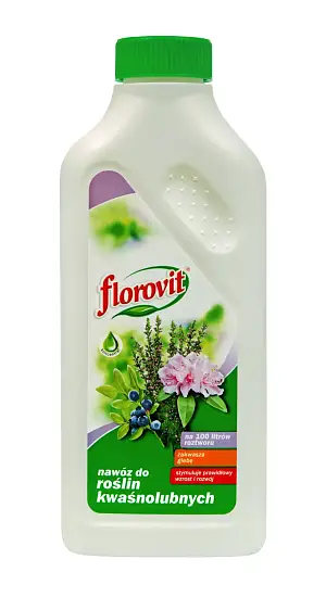 Florovit жидкий для голубики, брусники, черники, клюквы и других кислотолюбивых растений, бутылка 0,55 кг