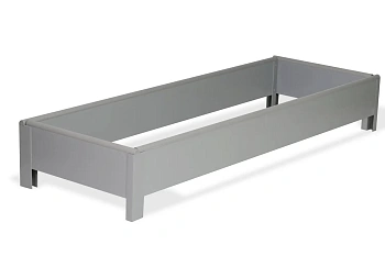 Грядка из ПВХ, серая, 0,22 * 2,0 * 0,9 м, уп