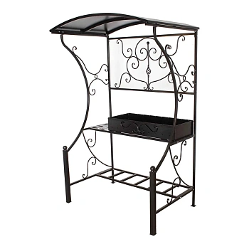 Мангал КЛАССИКА с крышей, разборный