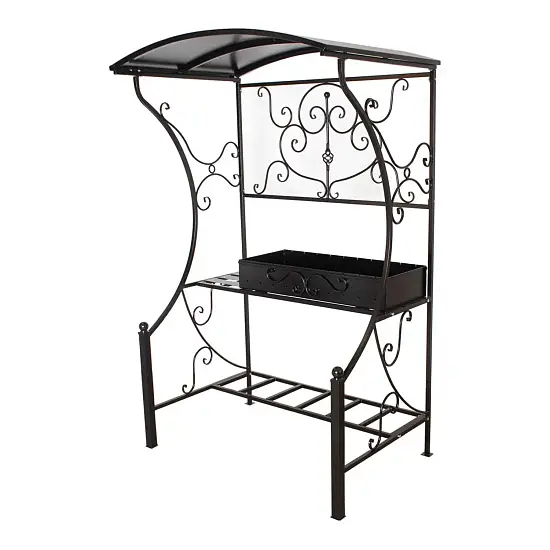 Мангал КЛАССИКА с крышей, разборный