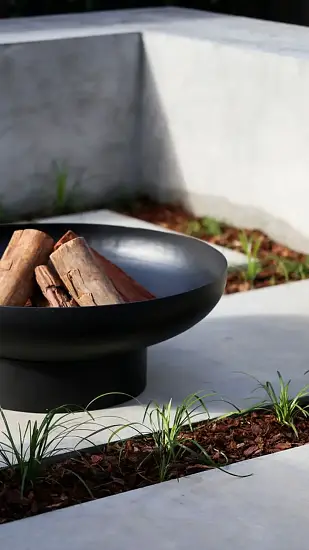 Костровая чаша «Глубокая ROUND» 900 мм