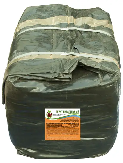 Грунт-торфосмесь "Для декоративно-лиственных растений", Технолог, 125 л