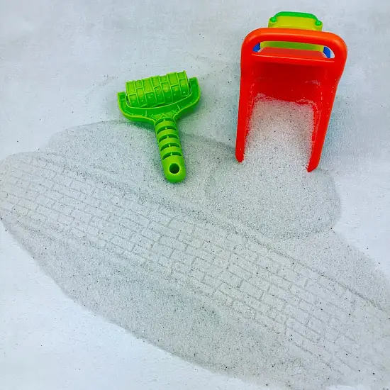 Песок Интерактивный для закрытых песочниц, Желтый конструктор, 14 кг