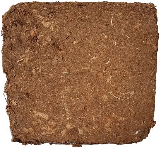 Cocoland Мульча кокосовая в блоках, (чипсы, волокна), 55 л (4,5 кг)