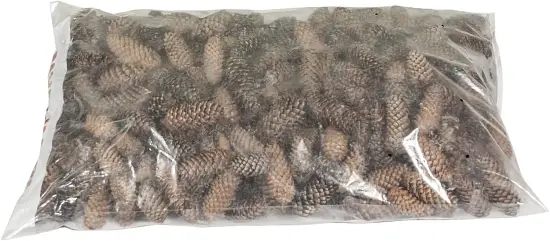 Шишки еловые (200-240 шт), 60 л