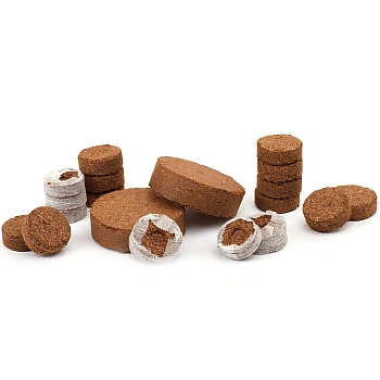 Cocoland Субстрат кокосовый в таблетках  Ø 4 см (для горшков 0,4 л), шт