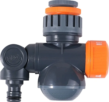 Plantic Штуцер для крана 1/2"-3/4 -1" с душем light 39384-01, шт