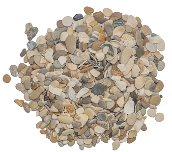 Галька с ракушкой каспия №3, 7-10 мм, ~30! кг 