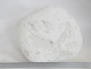 Мрамор белый Галтованный, 150+ мм, 1000 кг, биг-бэг