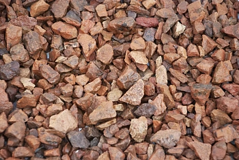 Каменная крошка Фельзит терракотовый, 5-20 мм, 10 кг
