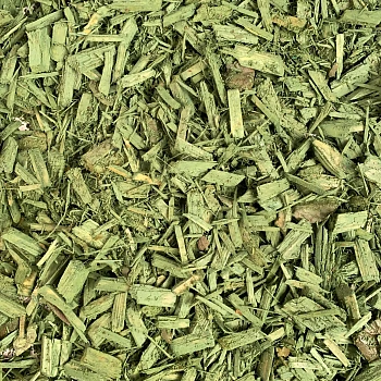 Щепа декоративная, зеленая, 60 л