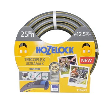 Hozelock 116241 Шланг TRICOFLEX ULTRAmAX(5 слоев) 12,5 мм*25 м, шт