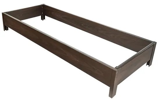 Грядка фактурная из ПВХ, венге, 2,0 х 0,7 х 0,2 м, уп