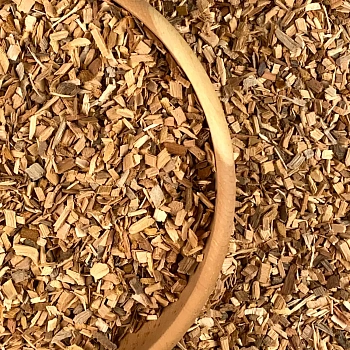 Щепа для копчения, ЯБЛОНЯ (фр 3-7 мм), 20 кг мешок