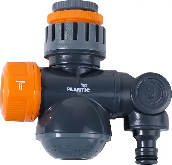 Plantic Штуцер для крана 1/2"-3/4 -1" с душем light 39384-01, шт