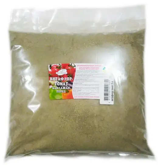 Витафлор - Томат, баклажан, перец ОМУ, 5 л/пак
