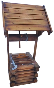 Садовая миниатюра "Колодец"