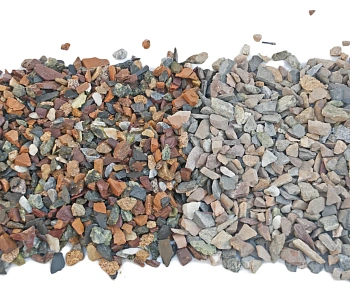 Каменная крошка Микс разноцветный, 5-20 мм, 10 кг