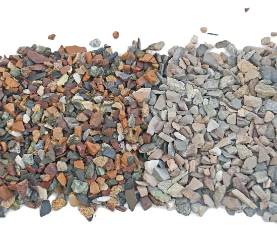Каменная крошка Микс разноцветный, 5-20 мм, 10 кг
