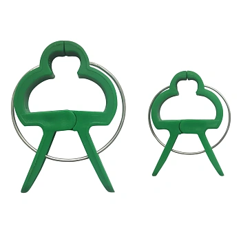 Клипсы для фиксации растений (зеленые), 20 шт/уп