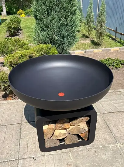 Костровая чаша «Глубокая СUBE» 900 мм