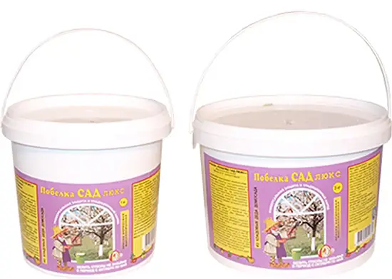 Садовая побелка (жидкая, акриловая, высокопрочная), 3 кг