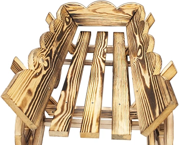 Садовая миниатюра "Тележка"