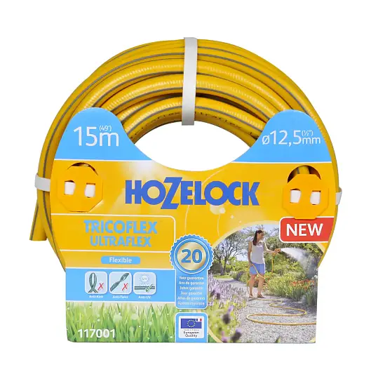 Hozelock 117001 Шланг TRICOFLEX ULTRAFLEX(5 слоев) 12,5 мм*15 м, шт