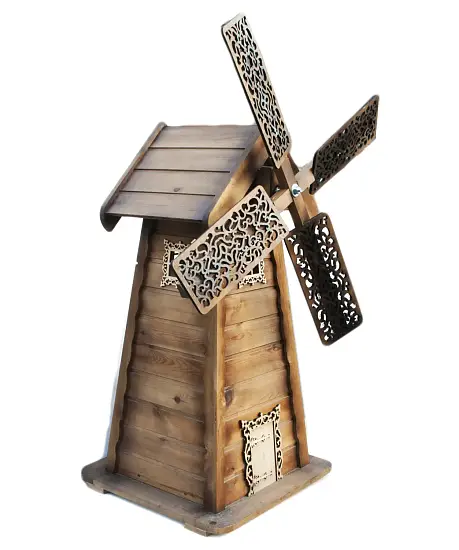 Садовая миниатюра "Мельница"