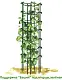 Поддержка "Башня" под огурцы, зеленая, h 180 см, уп