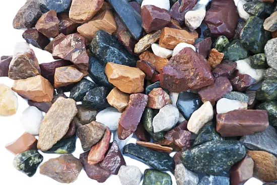 Каменная крошка Микс разноцветный ГАЛТОВАННЫЙ, 20-40 мм, 10 кг
