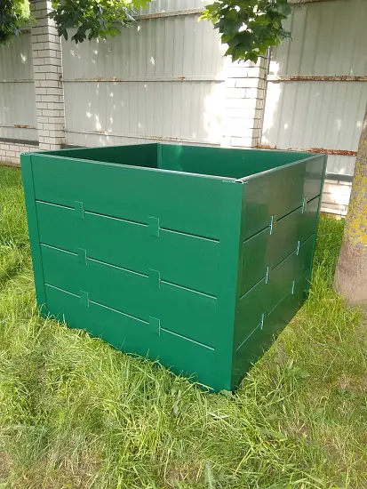 Компостер фактурный, зеленый, 1600 л, уп