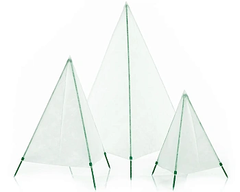 Укрытие для растений "Пирамида" (2 чехла + композитный каркас), h 1,0 * 0,75 м, уп