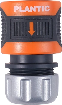 Plantic Коннектор c металл фиксатором 5/8-3/4" light 39380-01, шт