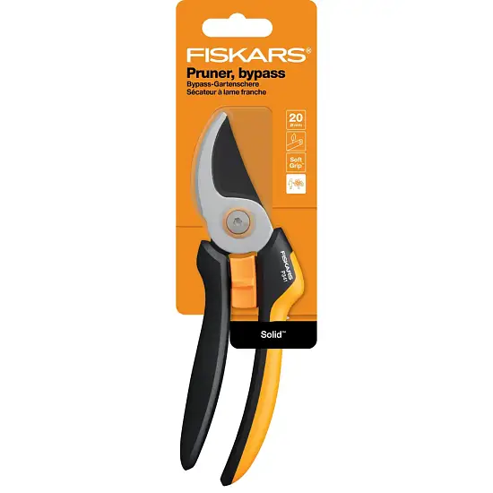 Fiskars, Секатор плоскостной Solid P341, арт 1057164